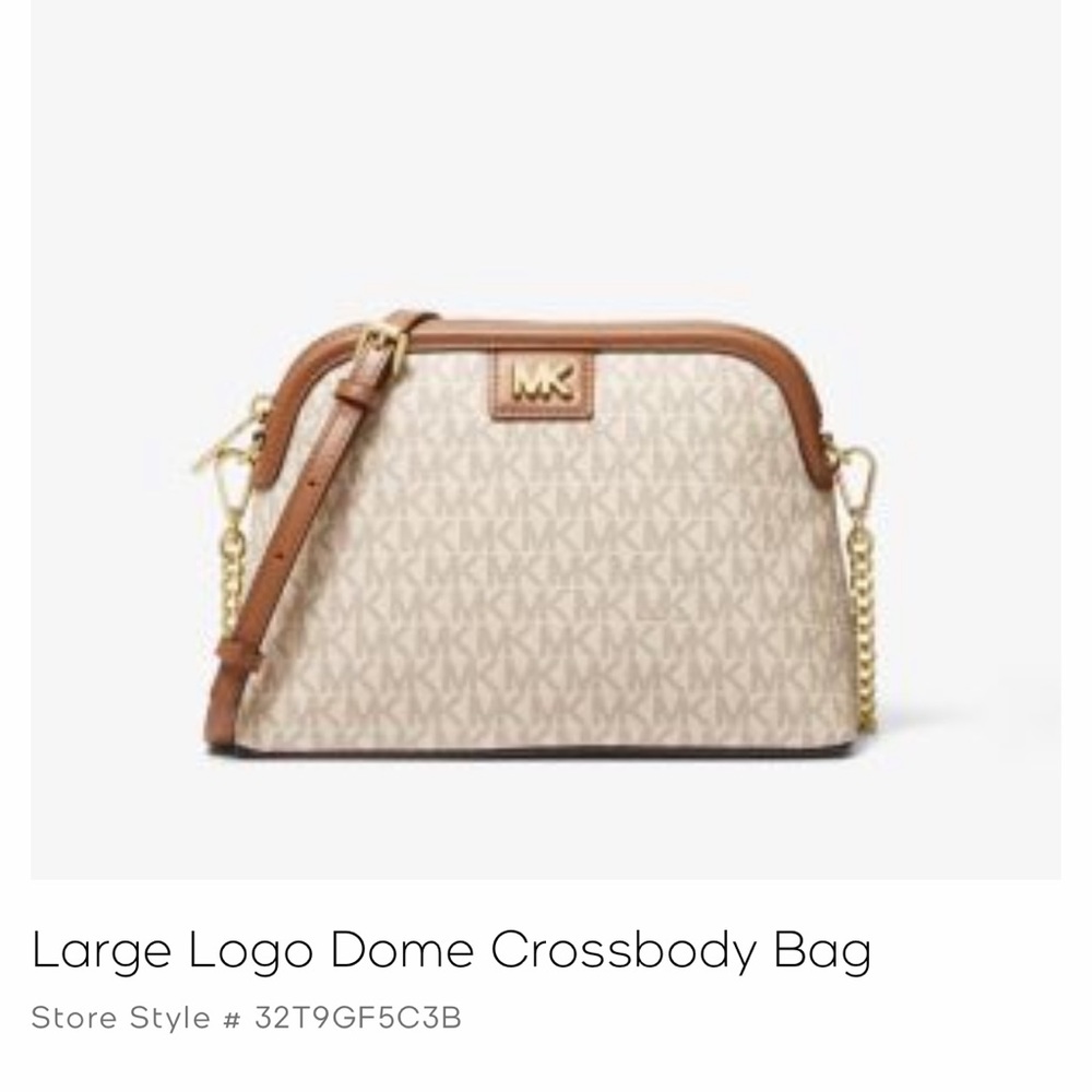 Large logo Dome crossbody